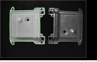 Optical contour inspection of edges and slots