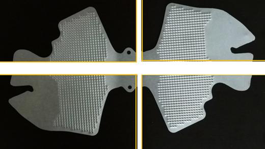 Multiple images of a component combined into one view